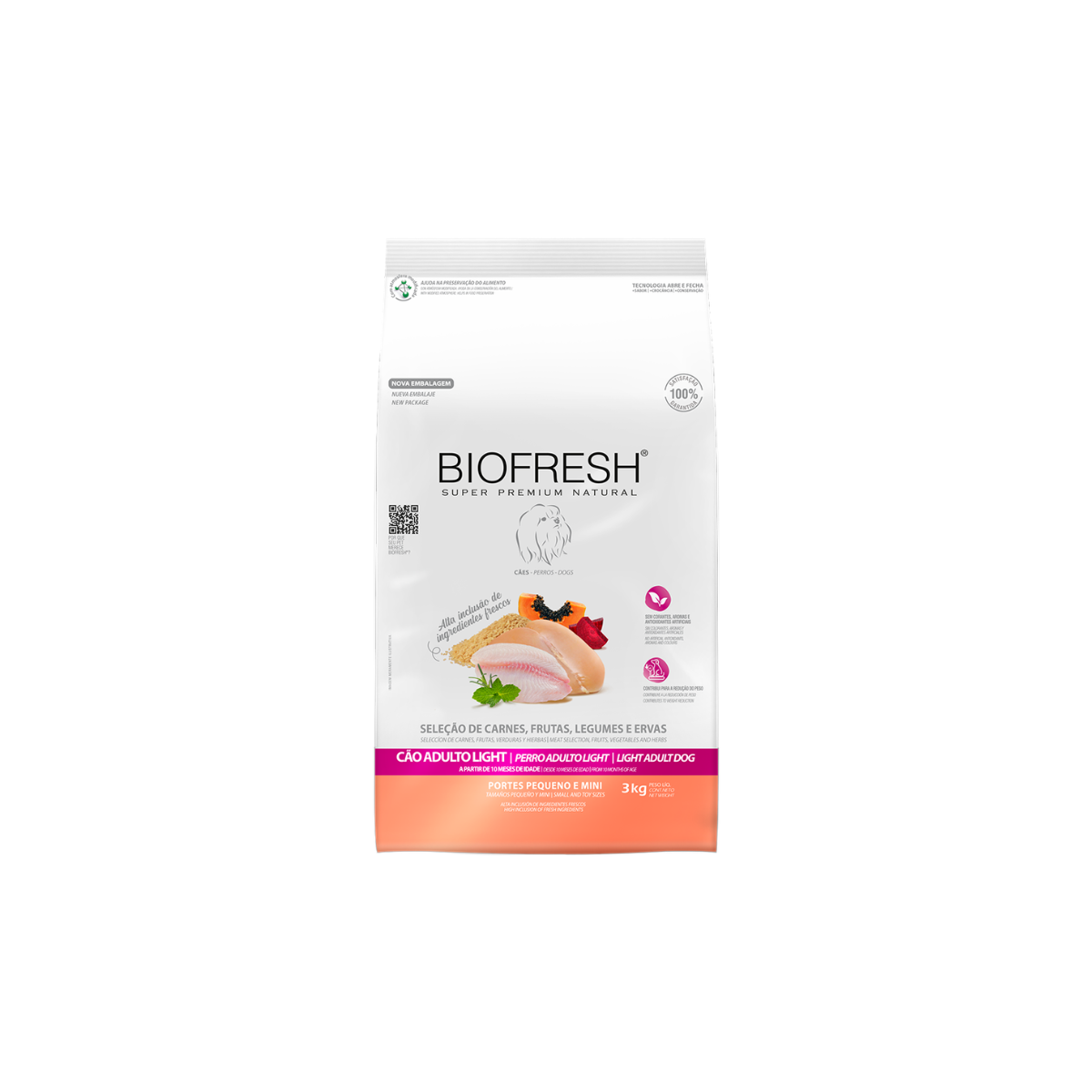 Biofresh Perro Light Raza Pequeña 3 kg