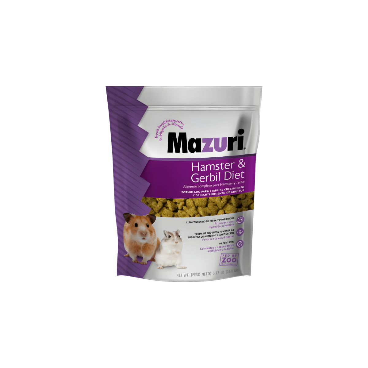 Mazuri Hamster y Jerbo 350 Gr