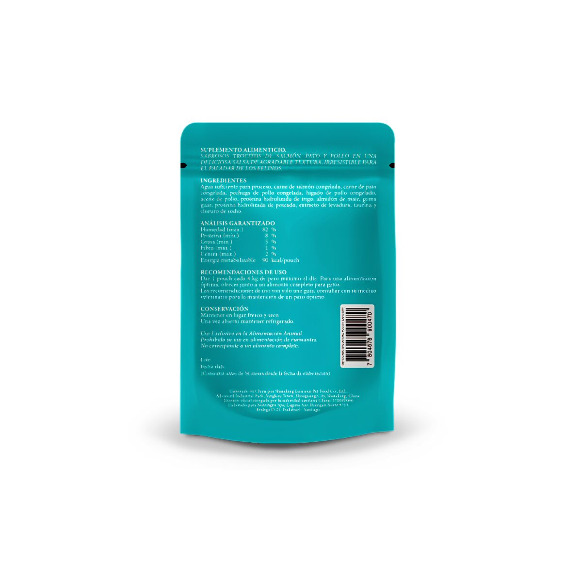 Gerolamo Salvatore Pouch Salmón, Pato y Pollo Gatos 100g - Imagen 2