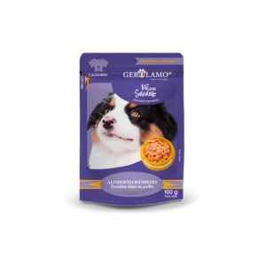 Gerolamo Salvatore Pouch Trocitos de Pollo Puppy 100g