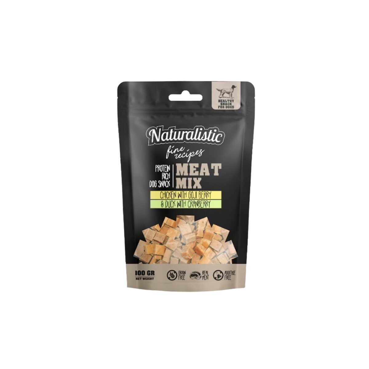 Naturalistic Meatmix chicken/goji berry y duck/cranberry
