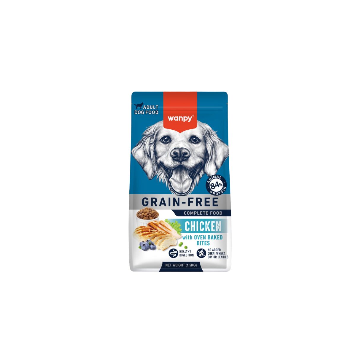 Wanpy Adult Dog Chicken 1.5kg