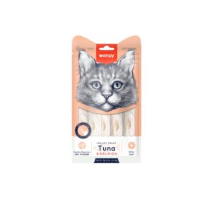 Wanpy Creamy Treat Tuna y Salmon 70gr