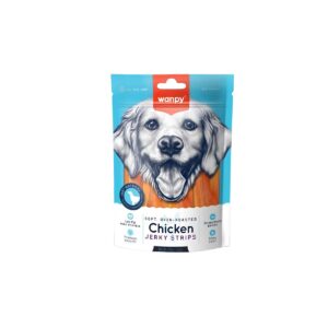 Wanpy Snack Jerky Dog Chicken Strips 100 gr