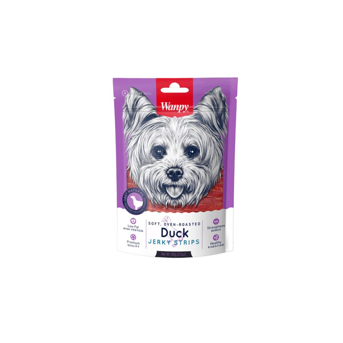 Wanpy Duck Jerky Strips 100 gr